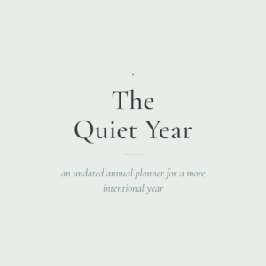 The Quiet Year